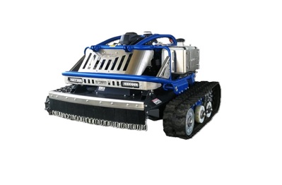 リモコン式草刈ロータリーナイフモアアースモアPROシリーズ「XRot」